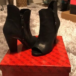 Guess Peep Toe Booties